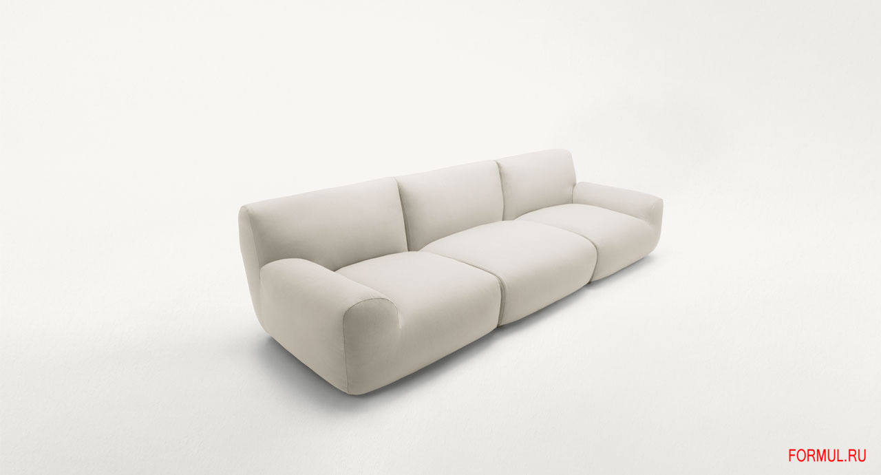 Диван. Paola Ferrari. The layered back Sofa 2845х1145, ткань